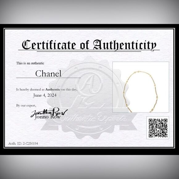 Chanel Gold Plated Interlocking CC Belt Or Necklace